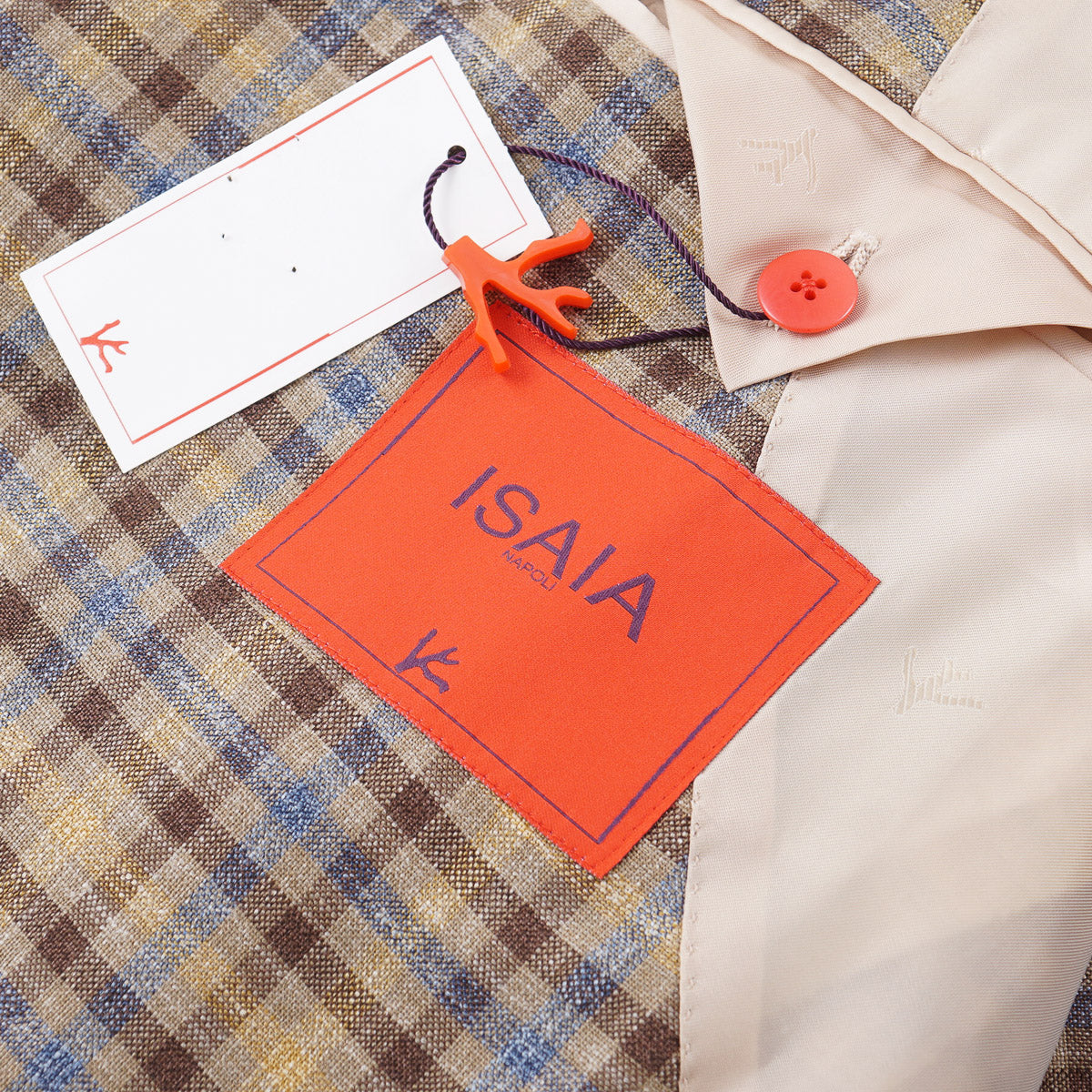 Isaia Woven Wool-Silk-Linen Sport Coat - Top Shelf Apparel