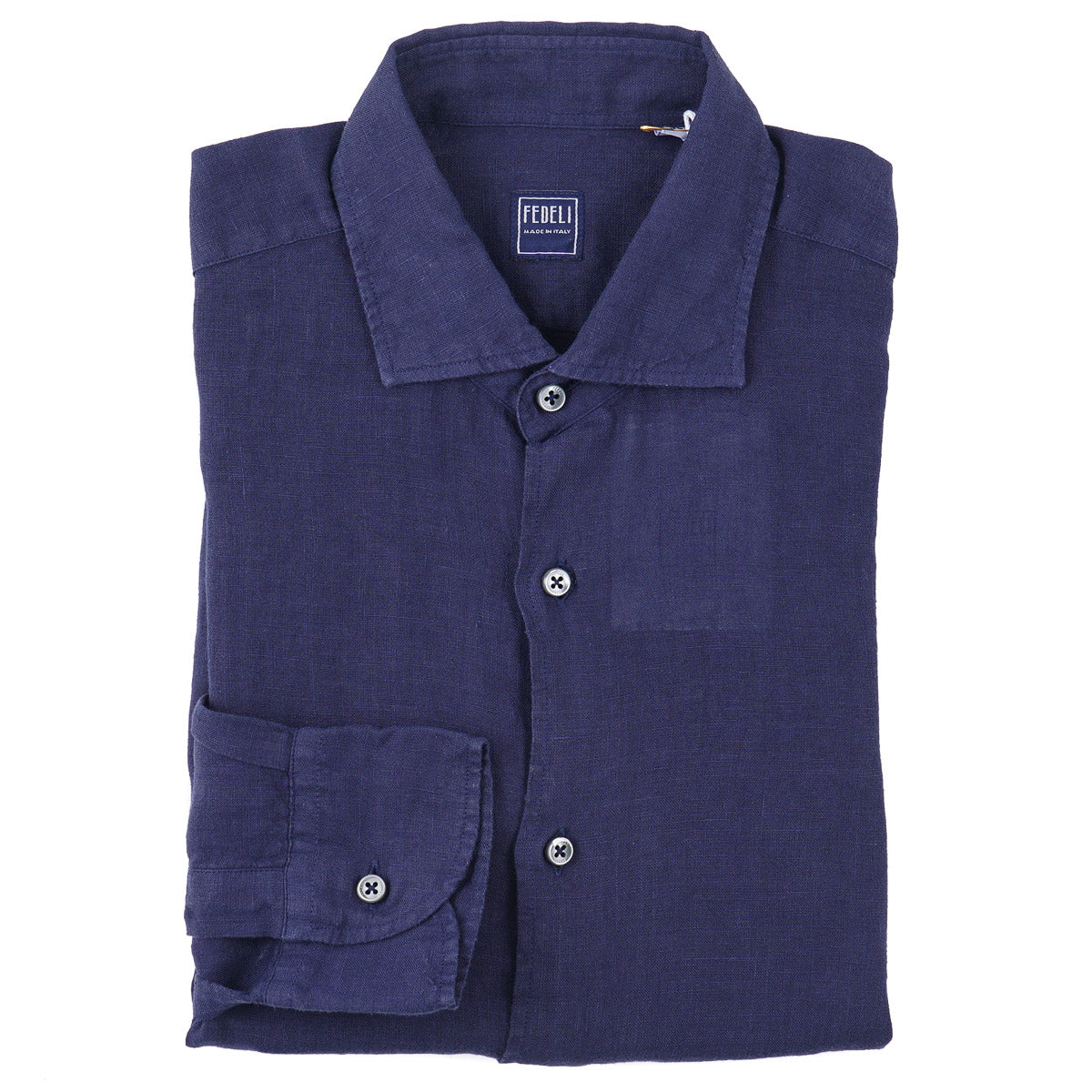 Fedeli Slim-Fit Pure Linen Shirt – Top Shelf Apparel
