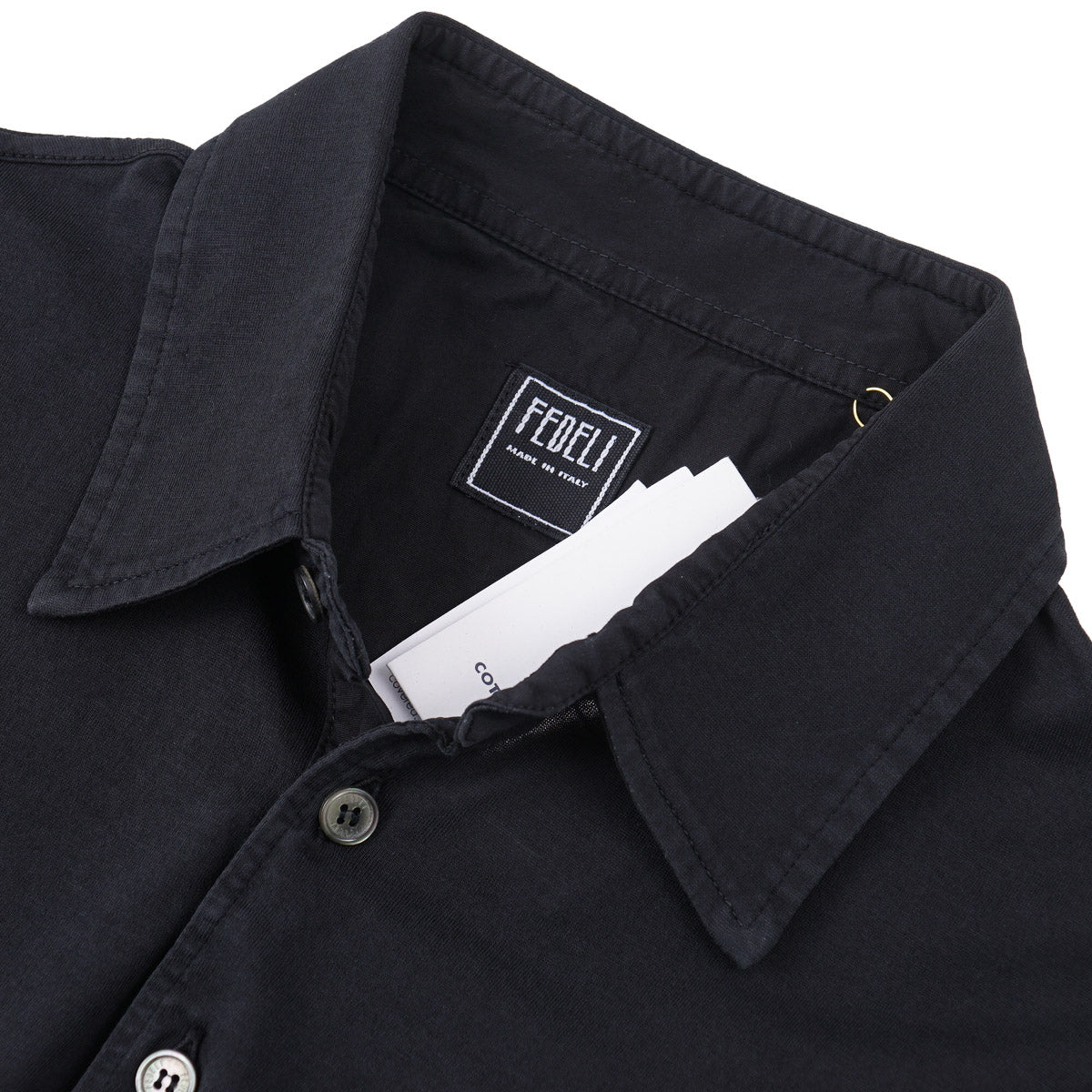 Fedeli 'Superlight' Cotton Polo Shirt - Top Shelf Apparel