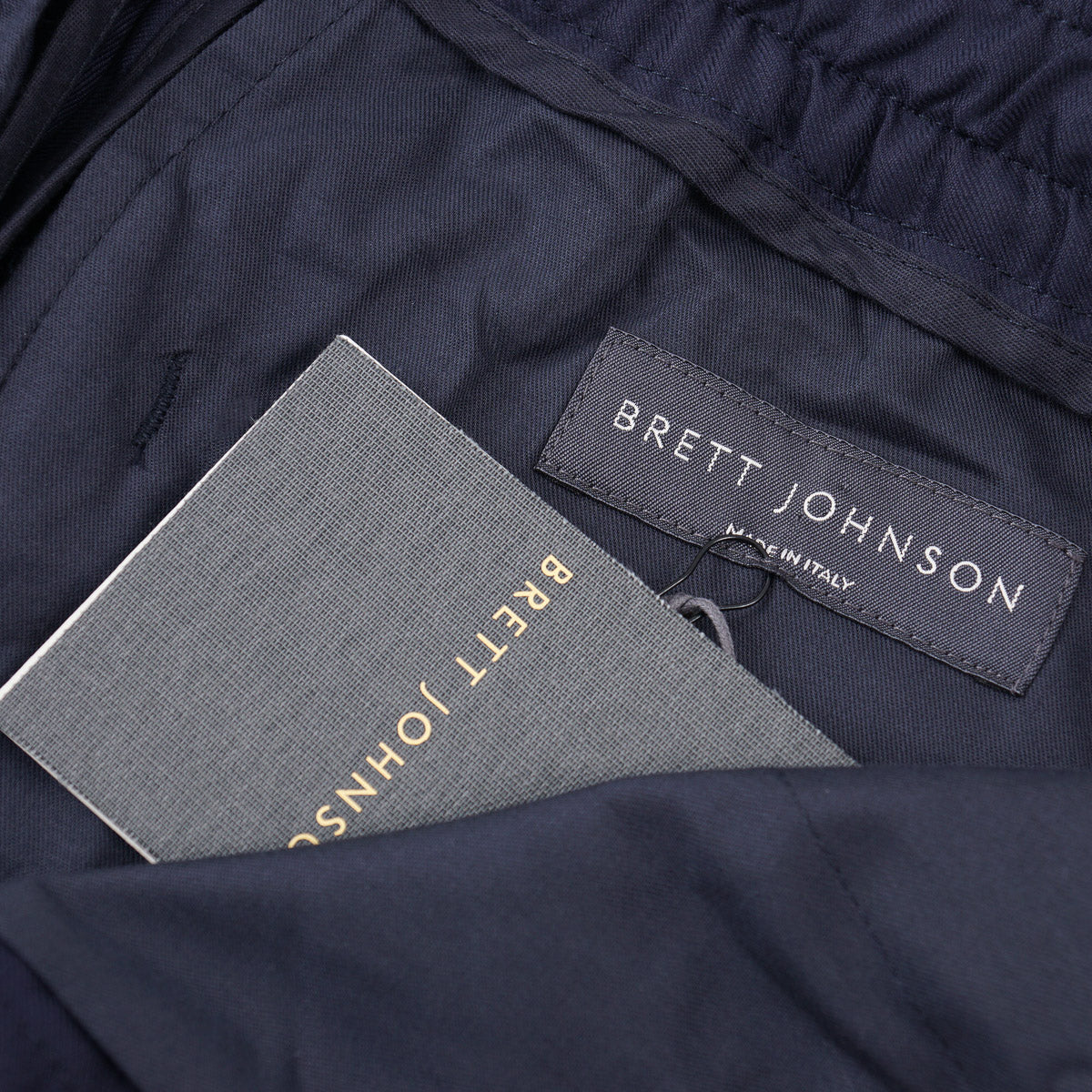 Brett Johnson Wool Drawstring Jogger Pants