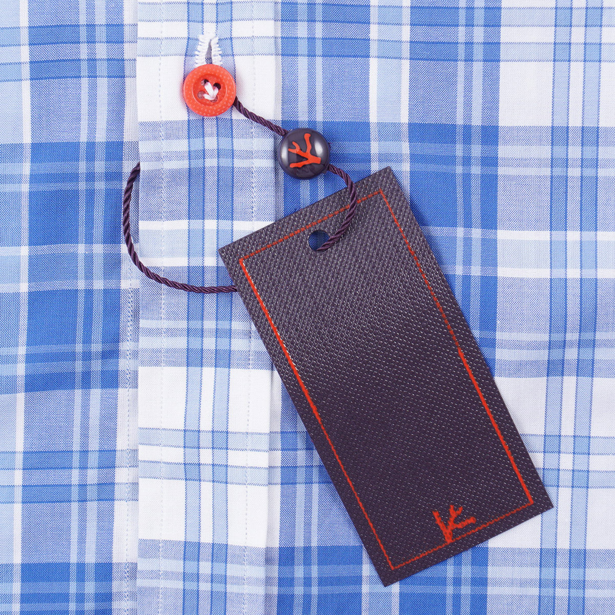 Isaia Tailored-Fit 'Mix' Cotton Shirt