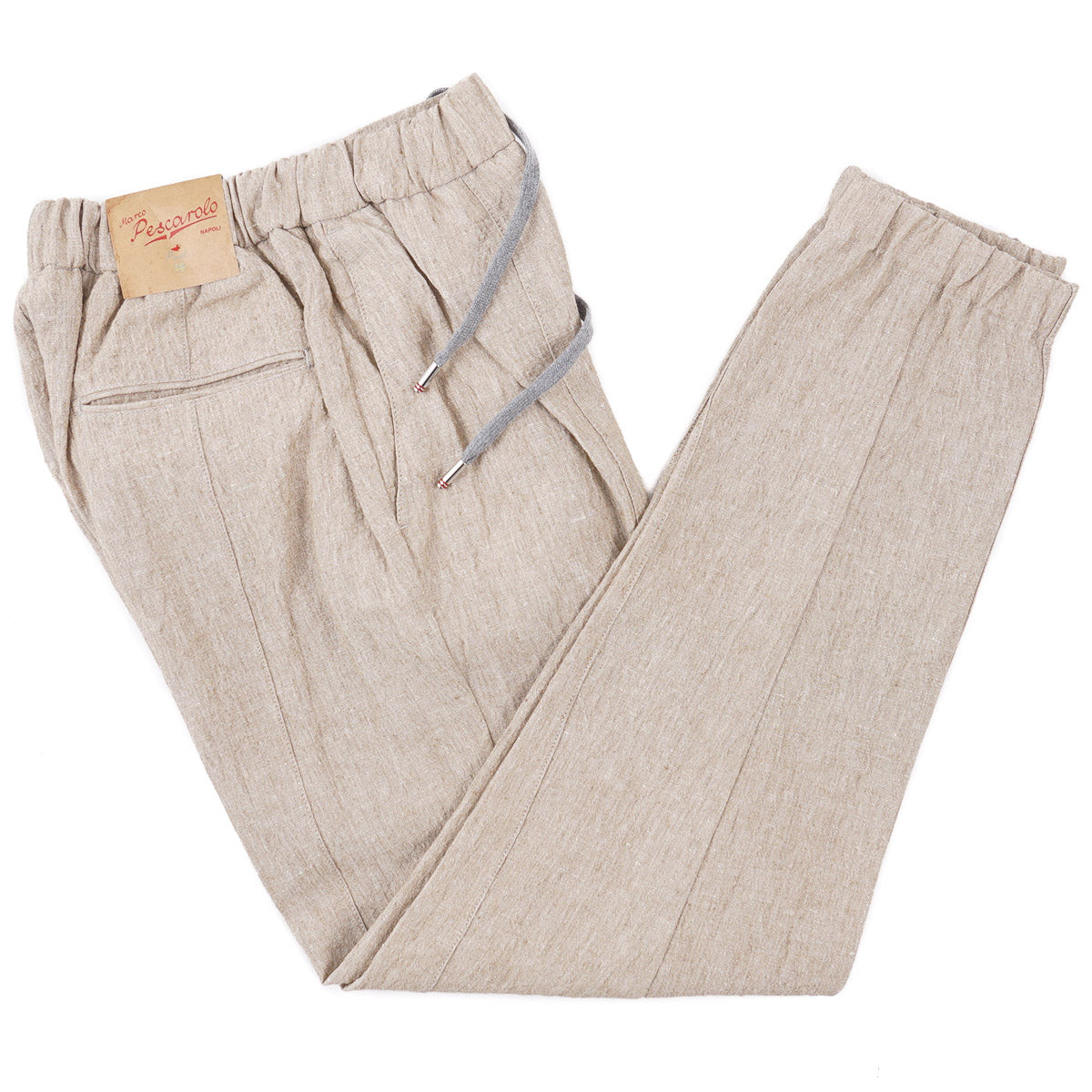 Marco Pescarolo Drawstring Waist Linen Pants – Top Shelf Apparel