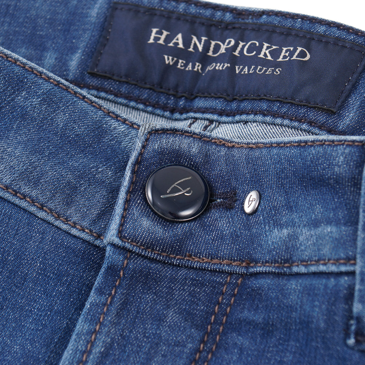 Handpicked 'Orvieto' Slim-Fit Distressed Denim Jeans - Top Shelf Apparel