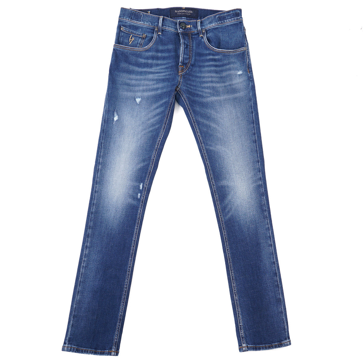 Handpicked 'Milano' Super-Slim Fit Denim Jeans - Top Shelf Apparel