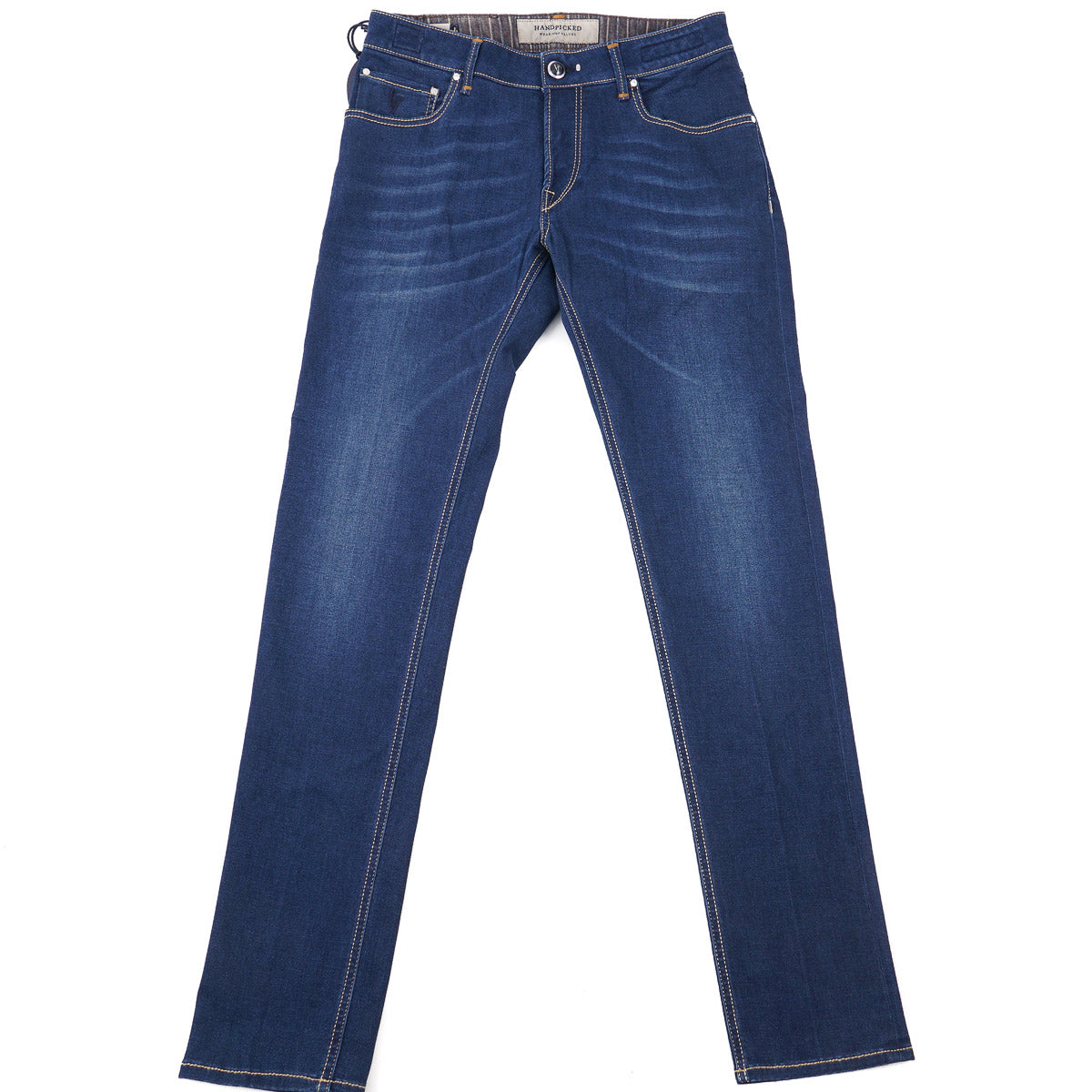 Handpicked 'Orvieto' Slim-Fit Stretch Denim Jeans - Top Shelf Apparel