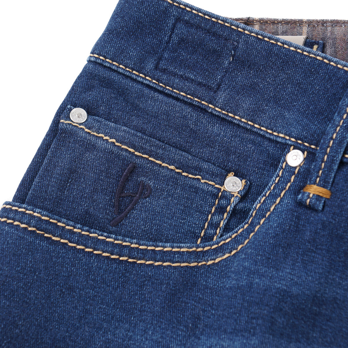 Handpicked 'Orvieto' Slim-Fit Stretch Denim Jeans - Top Shelf Apparel