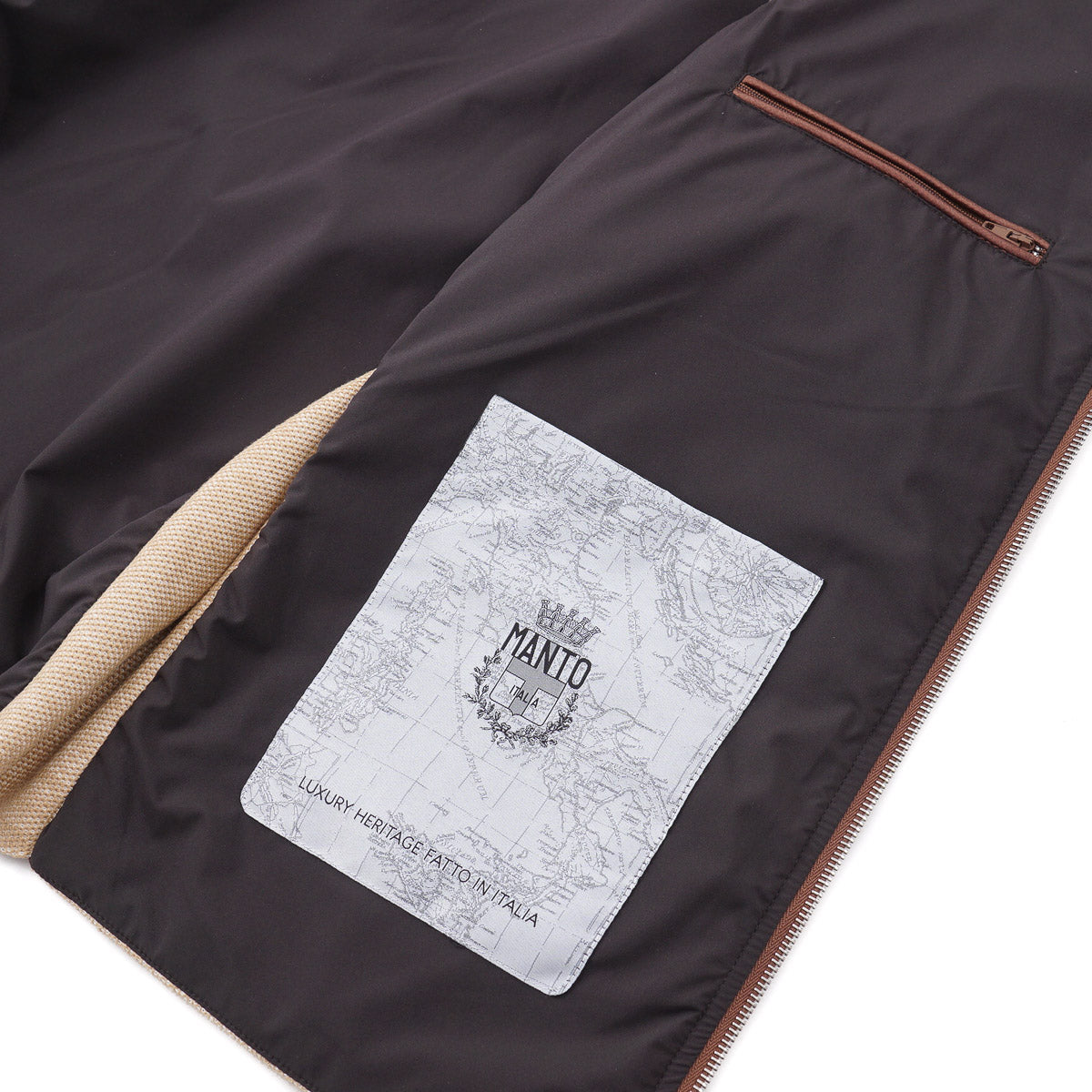 Manto Pique Cotton-Linen Vest