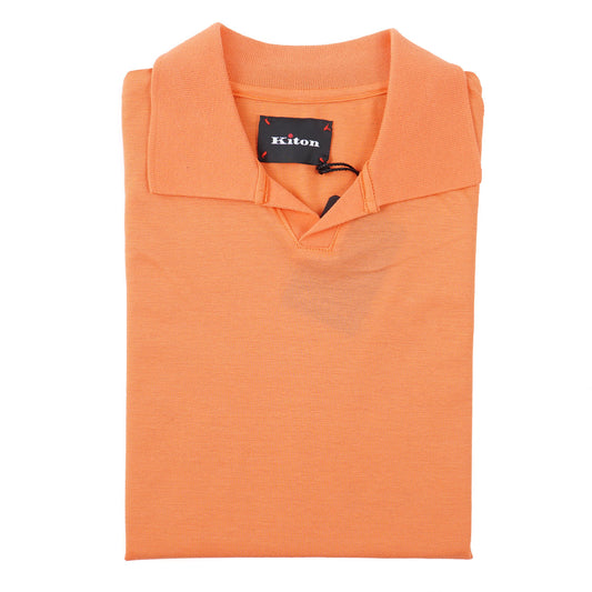 Kiton Micro Pique Cotton Polo Shirt - Top Shelf Apparel