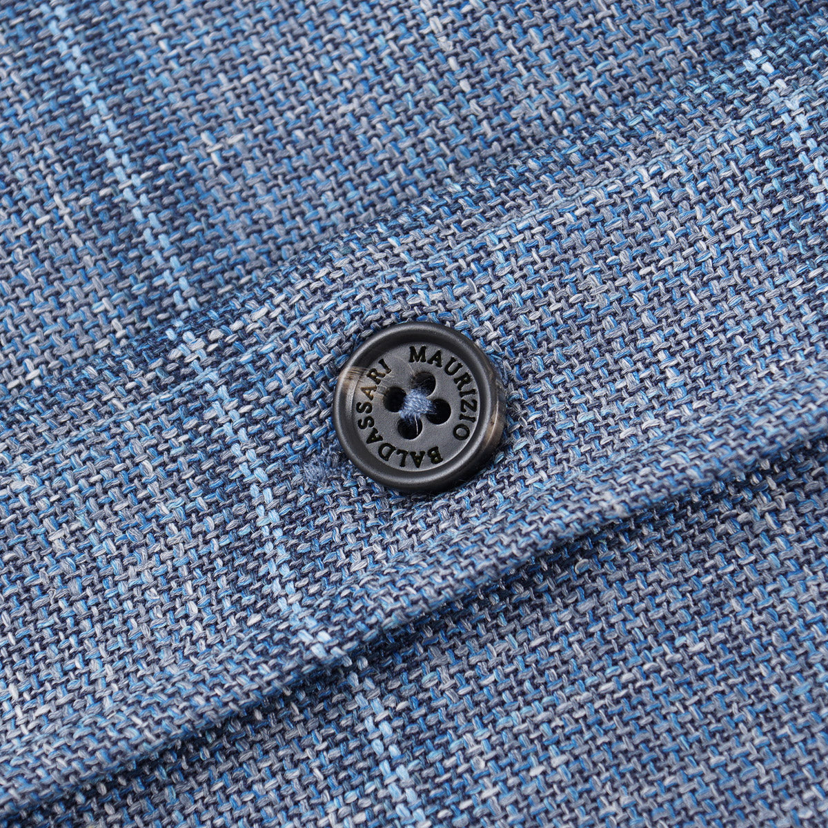 Maurizio Baldassari Wool-Silk-Linen Overshirt