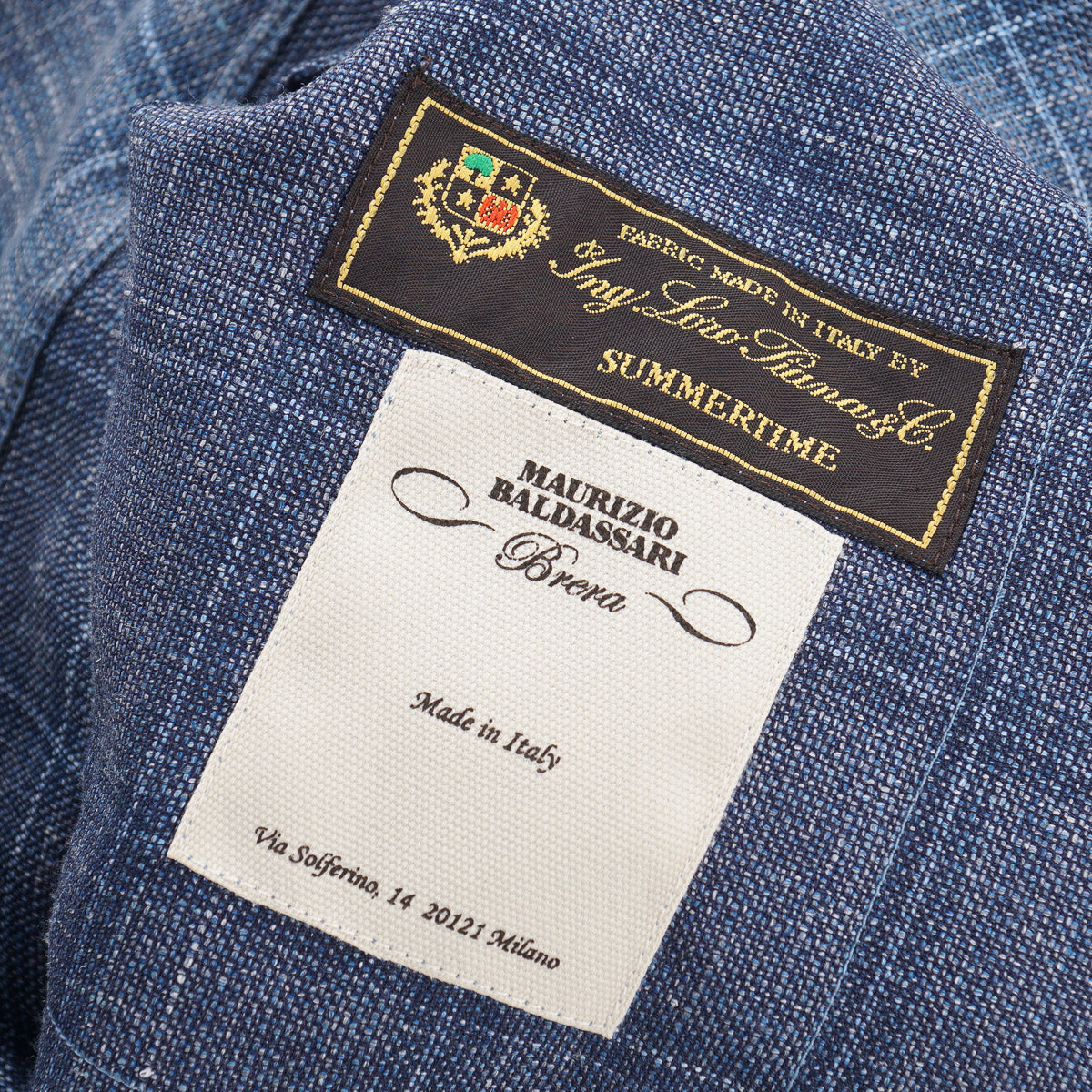 Maurizio Baldassari Wool-Silk-Linen Overshirt