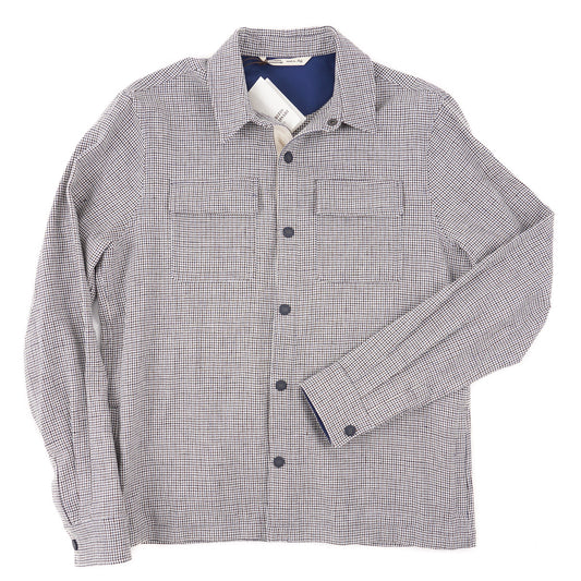 Maurizio Baldassar Linen-Cotton Overshirt - Top Shelf Apparel