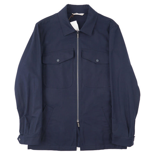 Maurizio Baldassari Zip-Front Chore Jacket - Top Shelf Apparel