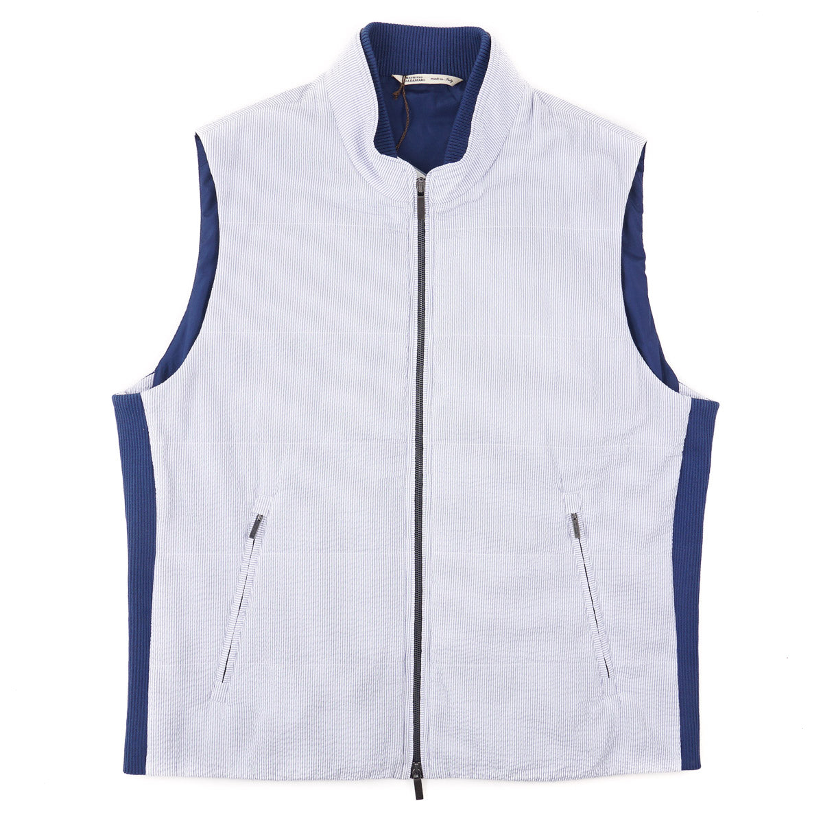 Maurizio Baldassari Seersucker 'Arena' Vest
