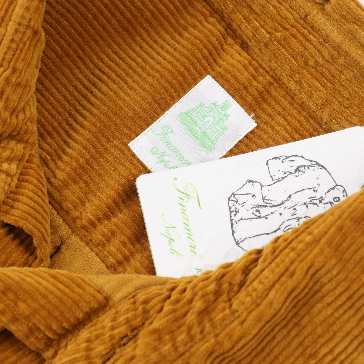 Finamore Corduroy Cotton Overshirt