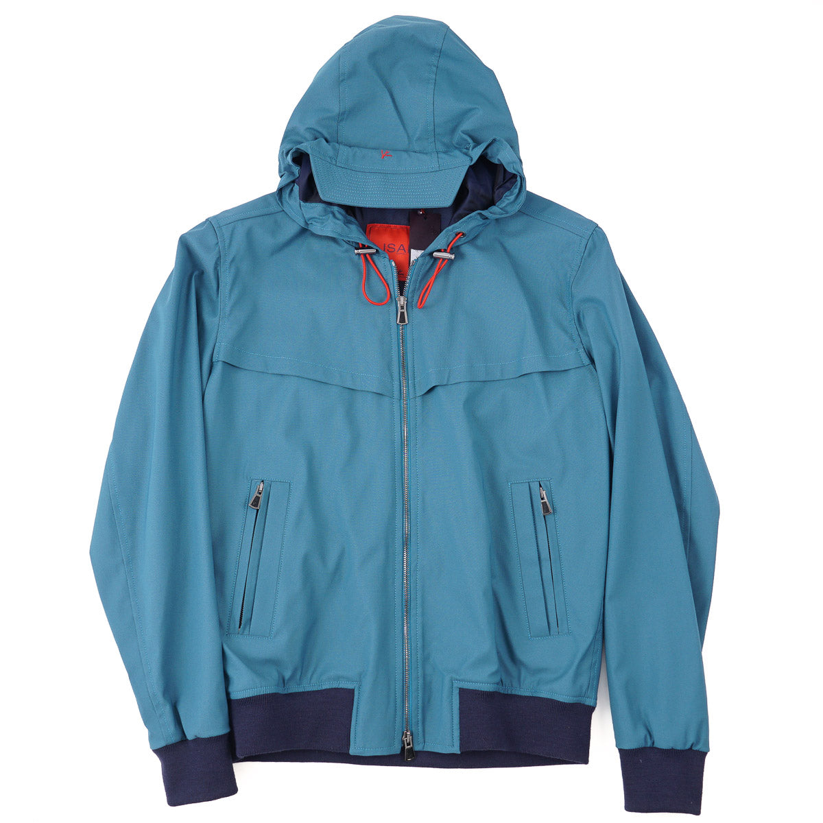 Isaia Weather-Repellent Tech Wool Jacket - Top Shelf Apparel