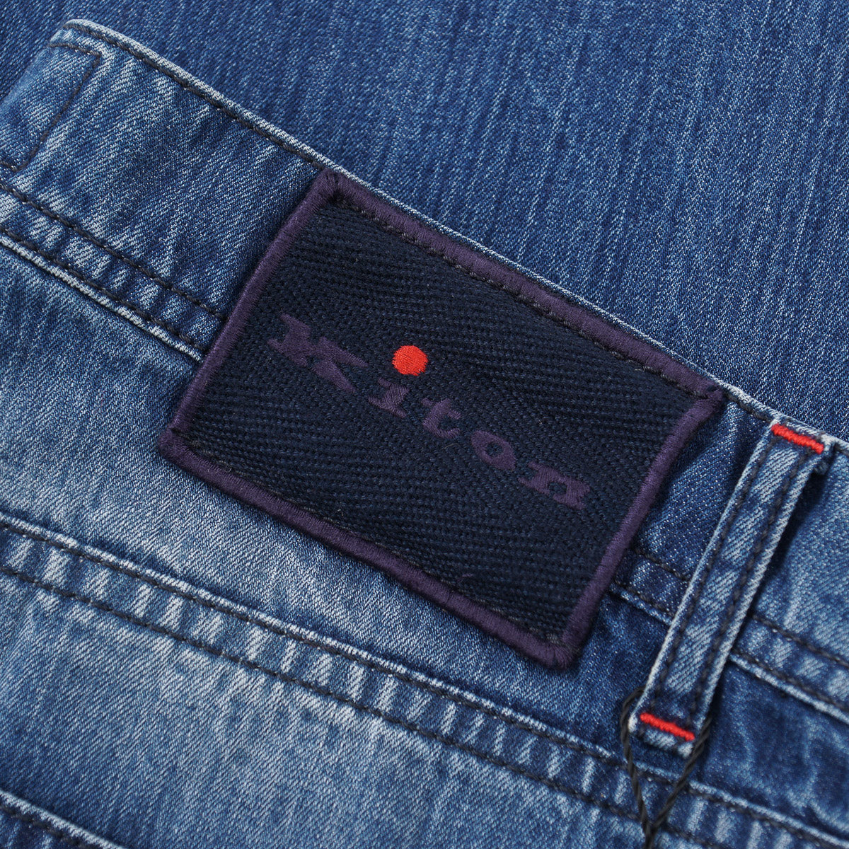 Kiton Regular Straight Fit Jeans