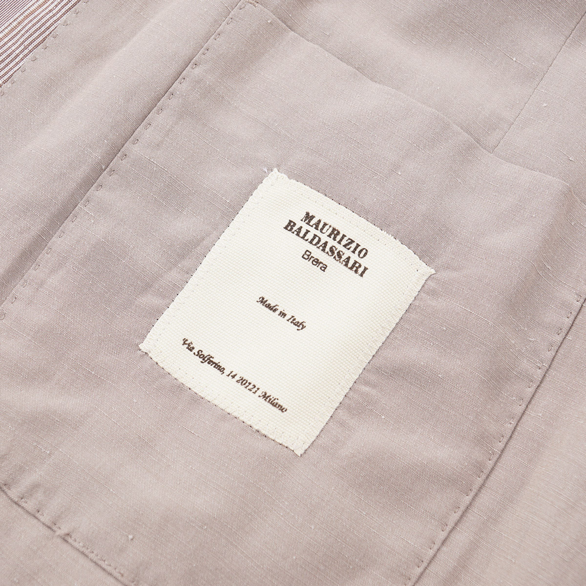 Maurizio Baldassari Silk-Linen 'Soft Jacket' - Top Shelf Apparel