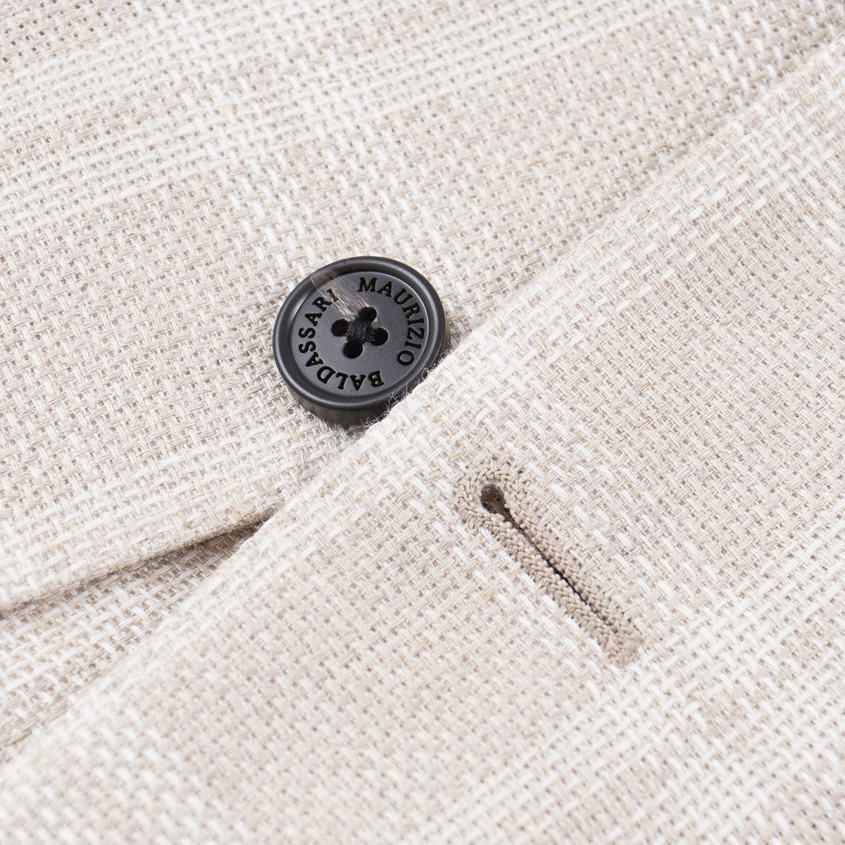 Maurizio Baldassari Woven Linen 'Soft Jacket' - Top Shelf Apparel