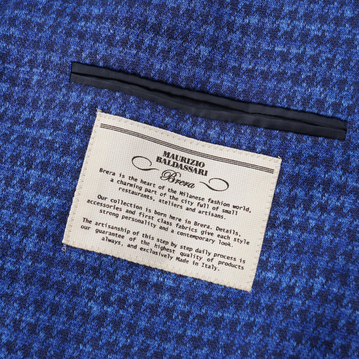 Maurizio Baldassari Knit Jersey 'Soft Jacket'
