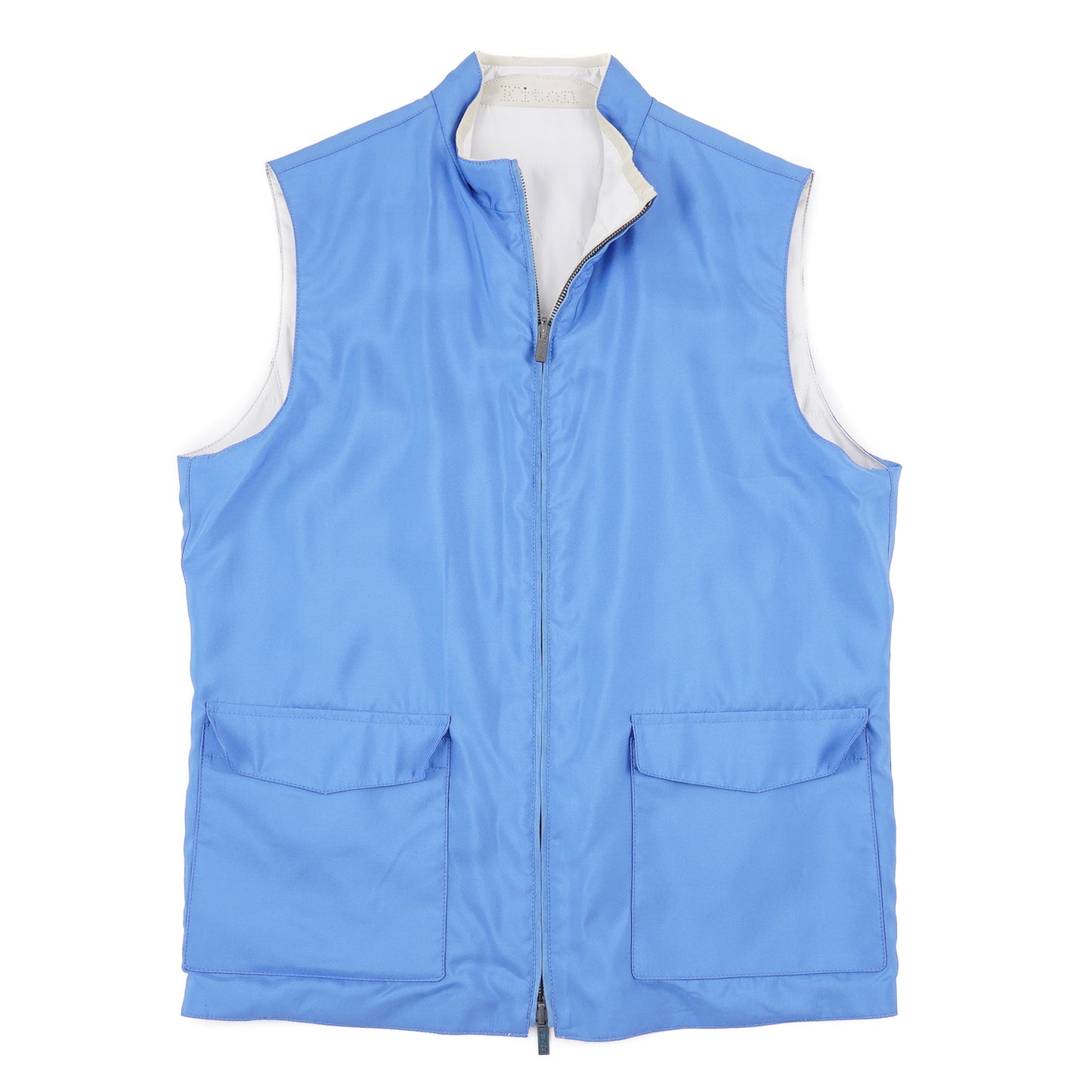 Kiton Lightweight Reversible Silk Vest - Top Shelf Apparel