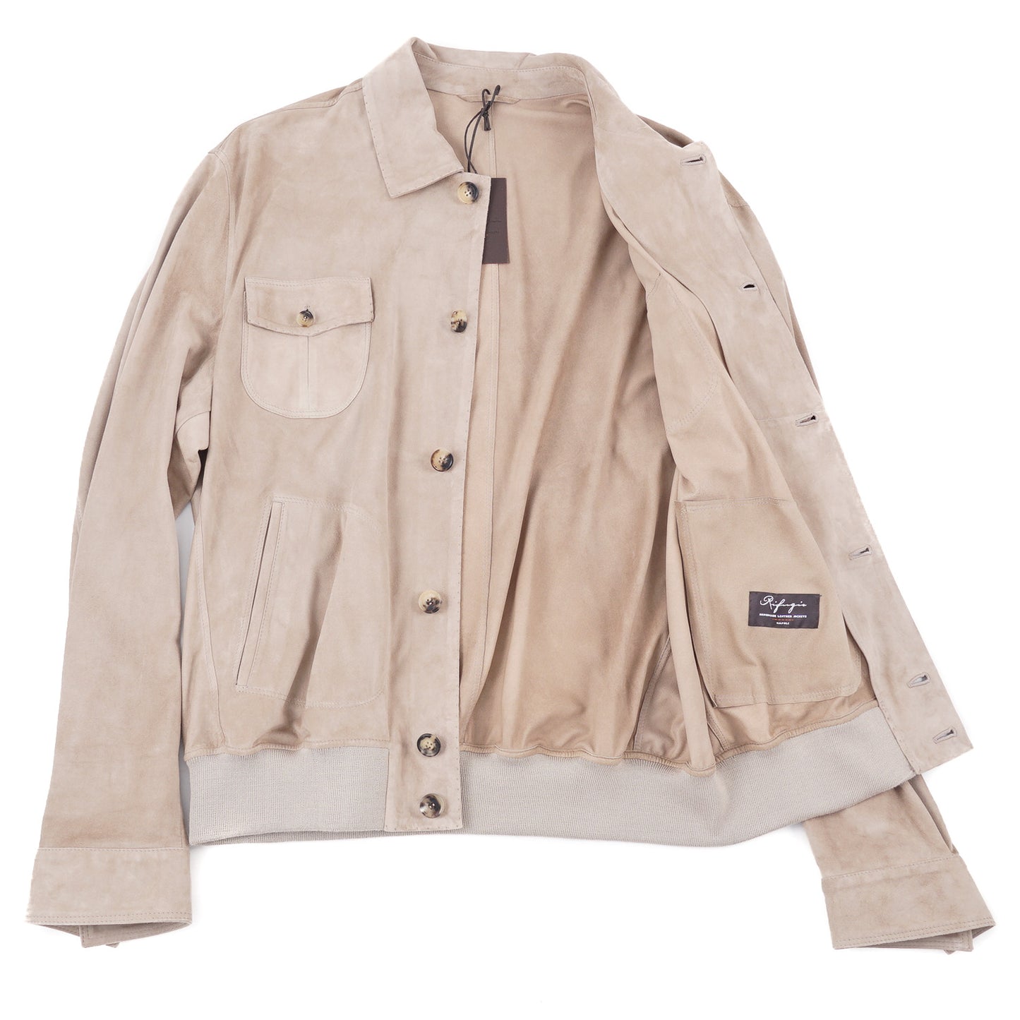 Rifugio Nappa Suede Bomber Jacket - Top Shelf Apparel