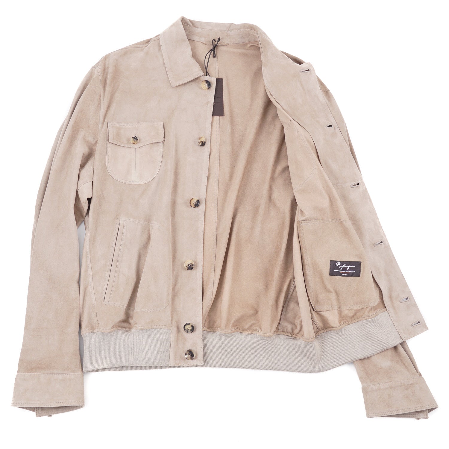 Rifugio Nappa Suede Bomber Jacket - Top Shelf Apparel