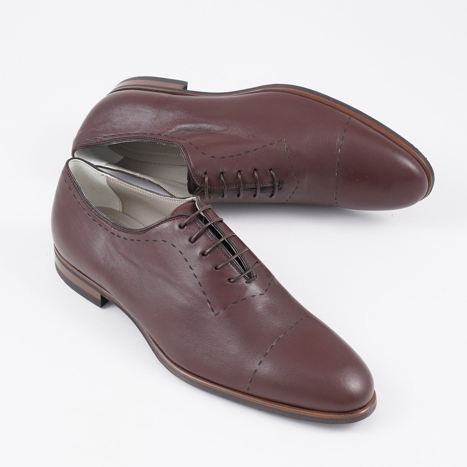 Kiton Soft Goatskin Leather Wholecut - Top Shelf Apparel