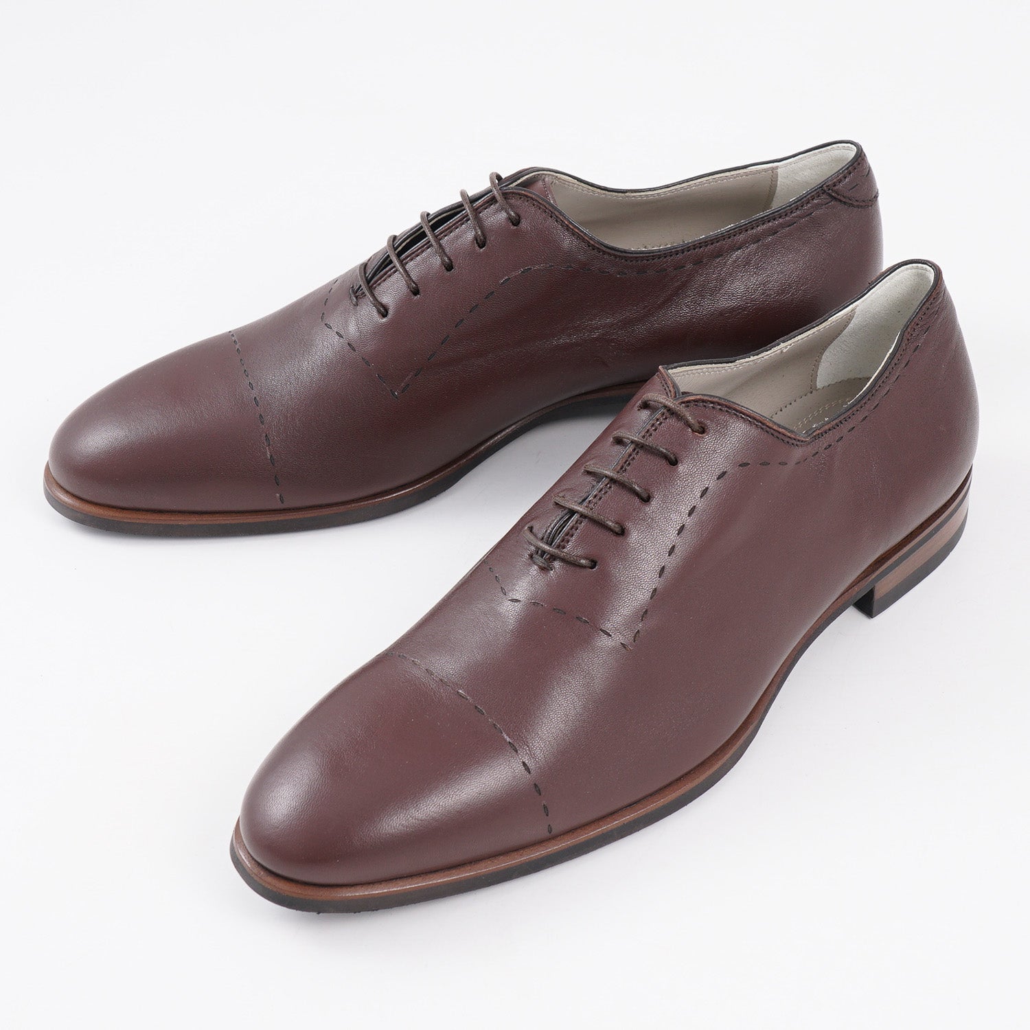 Kiton Soft Goatskin Leather Wholecut - Top Shelf Apparel