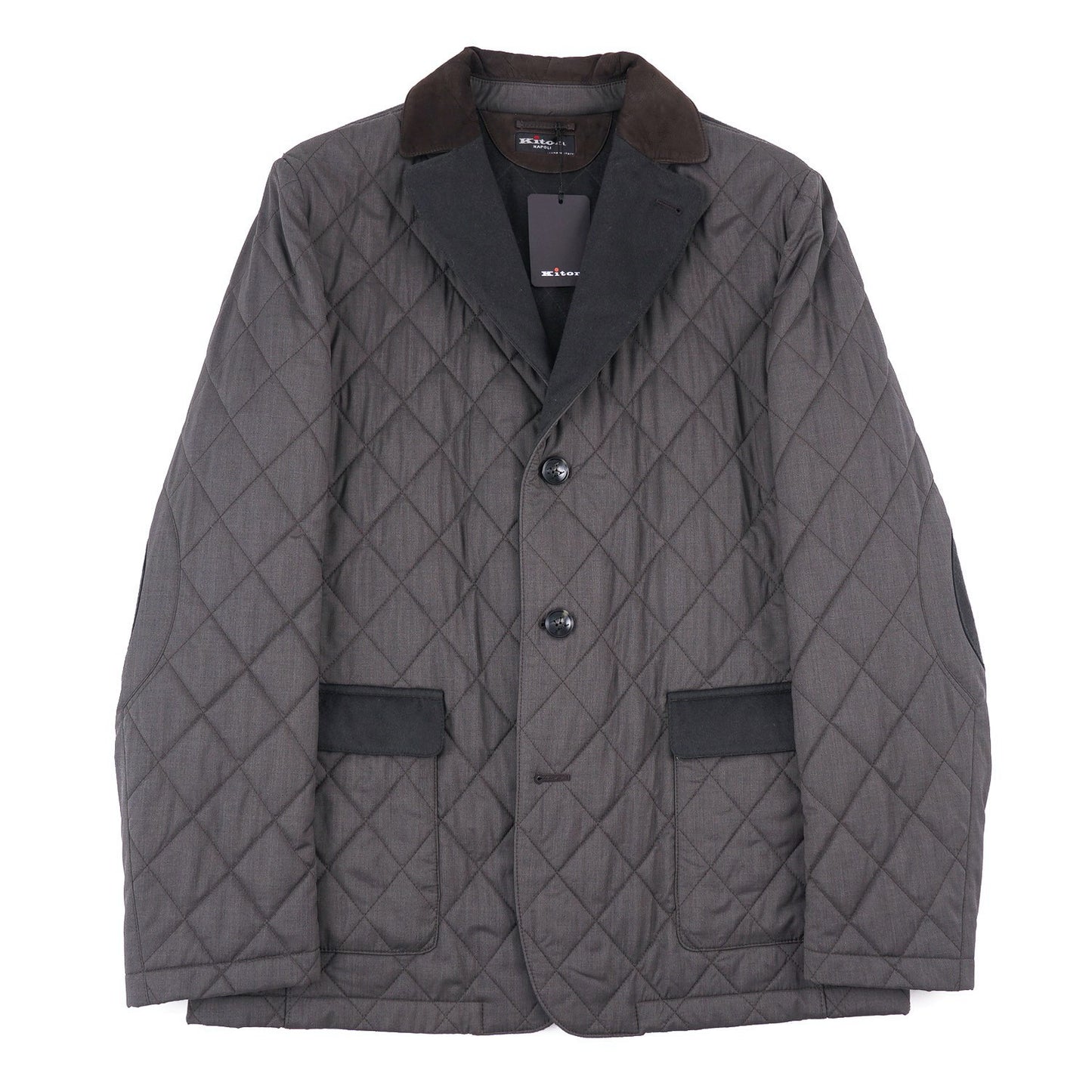 Kiton Quilted Jacket with Cashmere Lining - Top Shelf Apparel