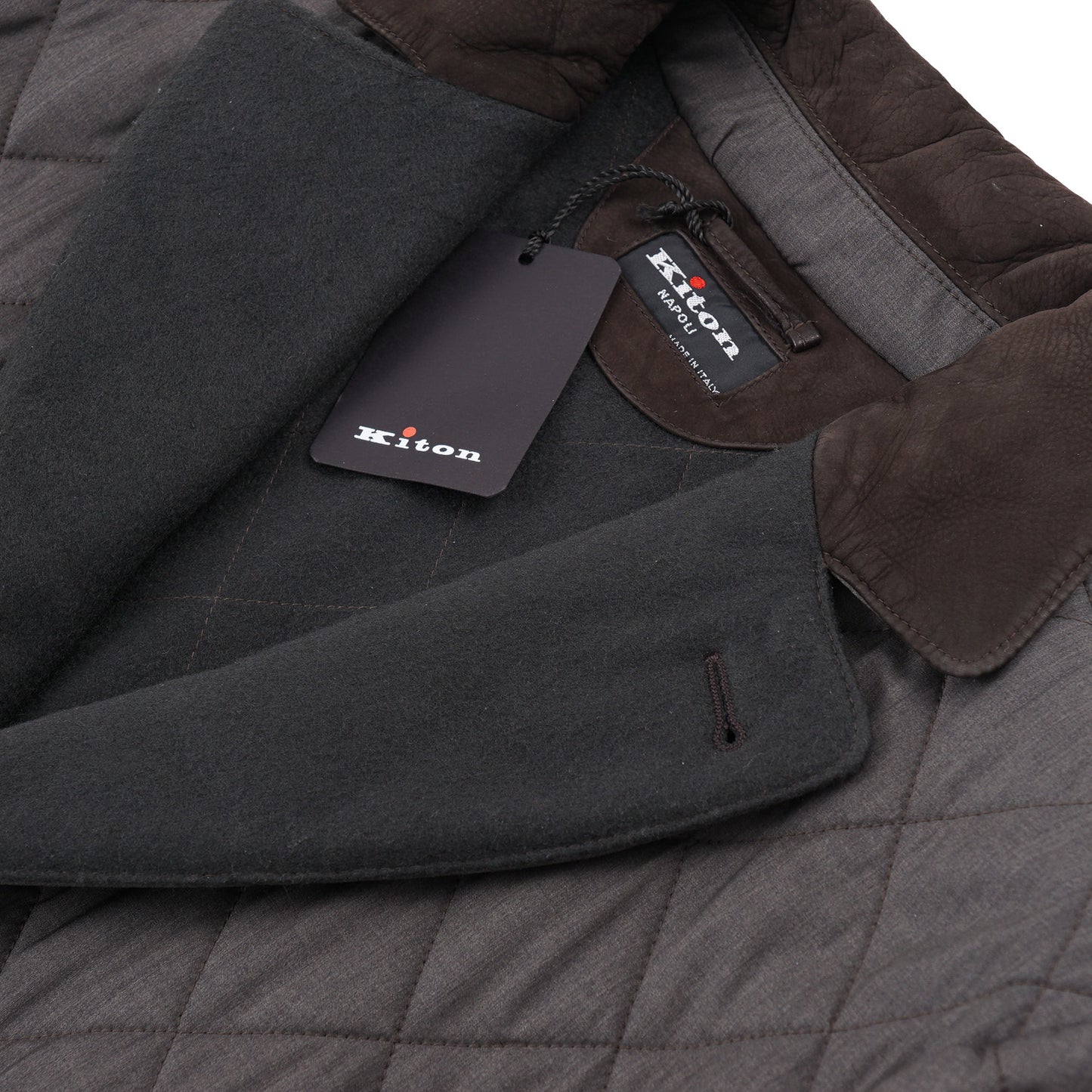 Kiton Quilted Jacket with Cashmere Lining - Top Shelf Apparel