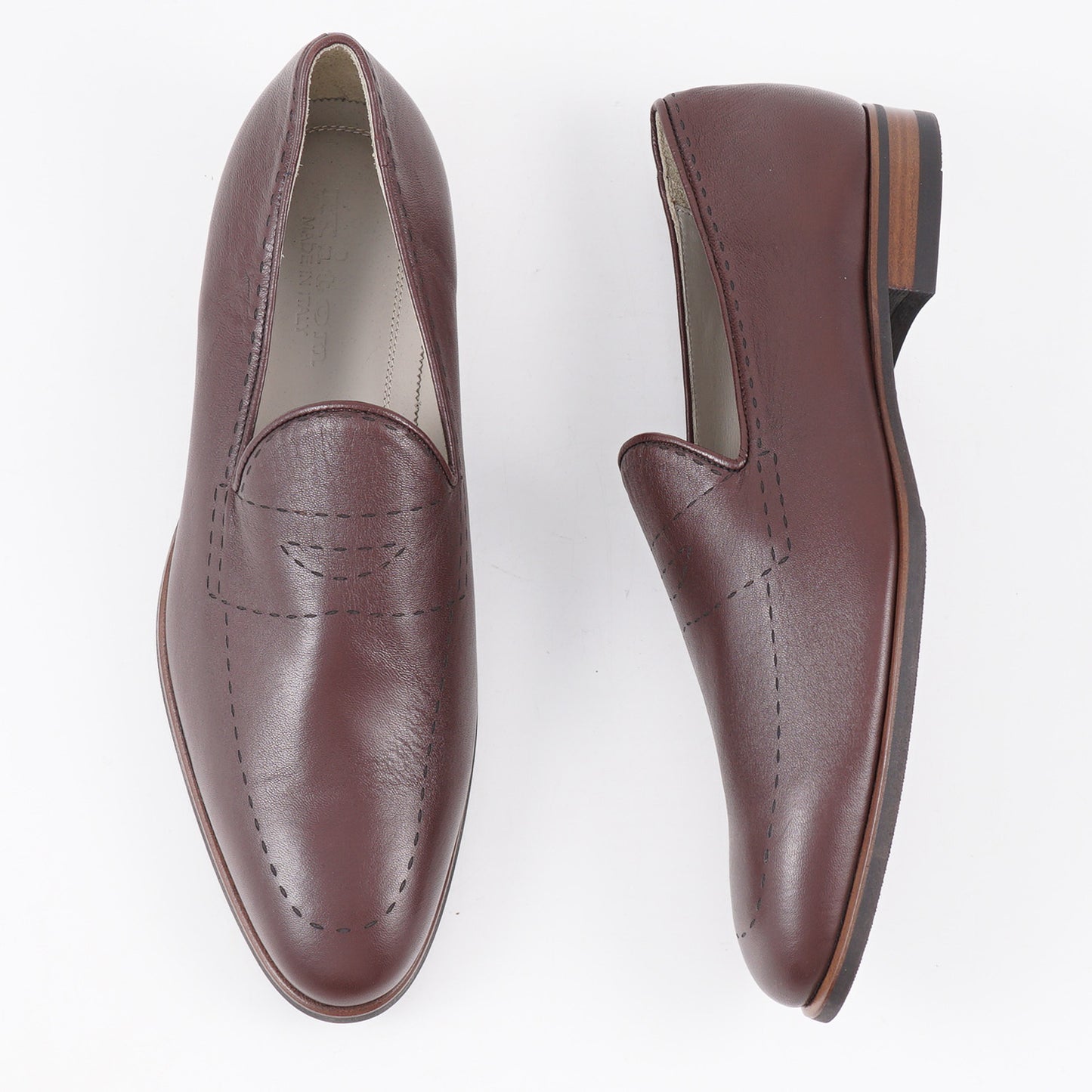 Kiton Soft Goatskin Leather Loafer - Top Shelf Apparel