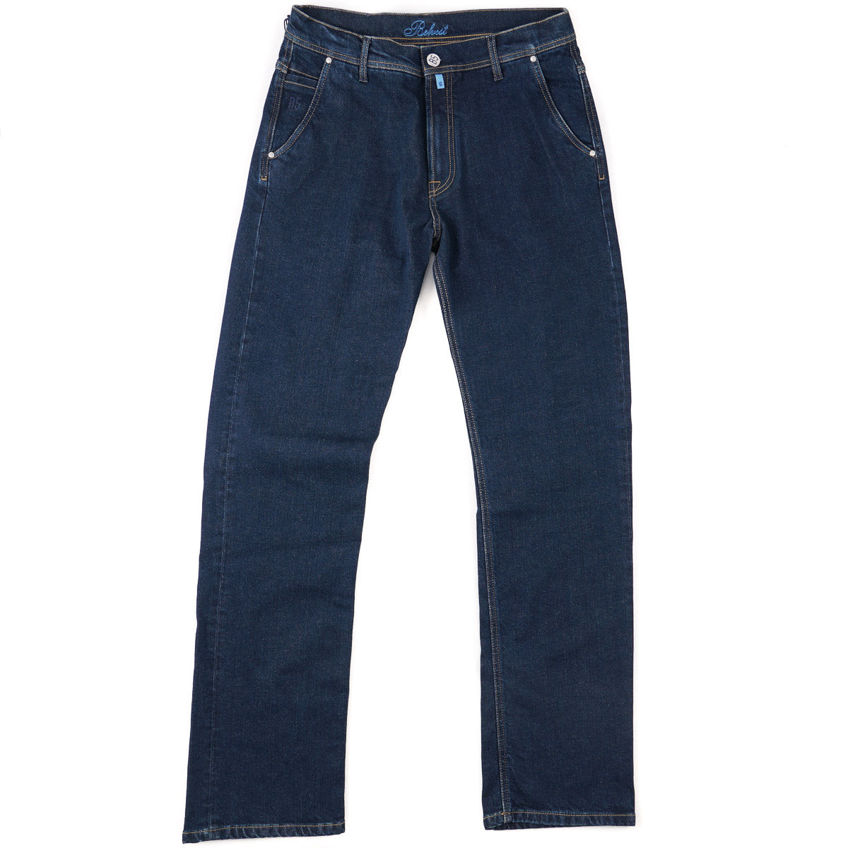 Belvest Classic Straight Fit Denim Jeans - Top Shelf Apparel