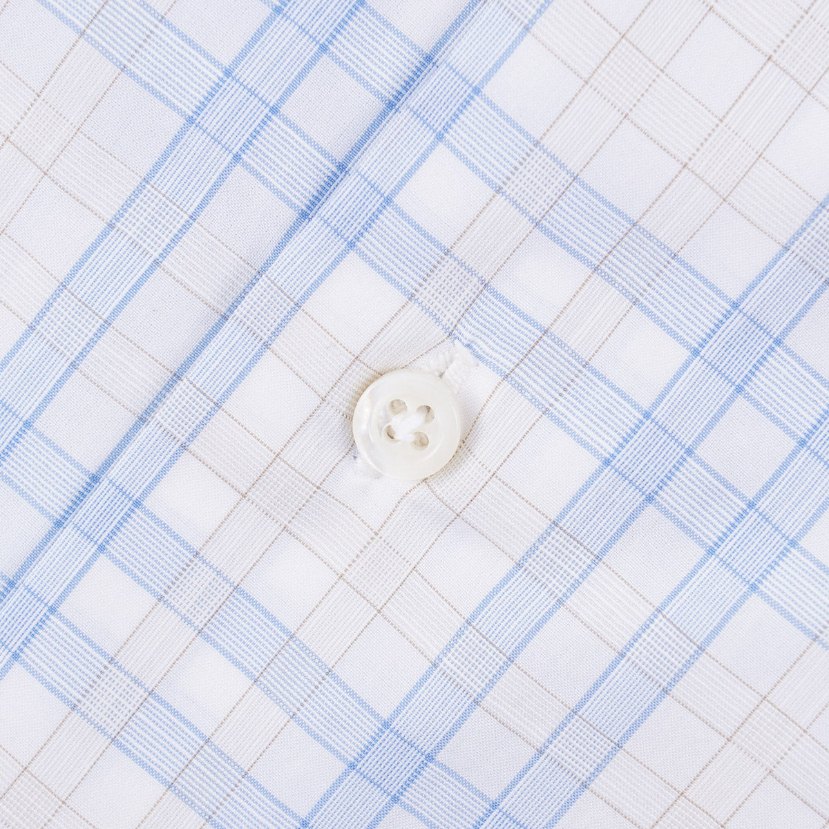 Isaia Tailored-Fit 'Mix' Cotton Shirt