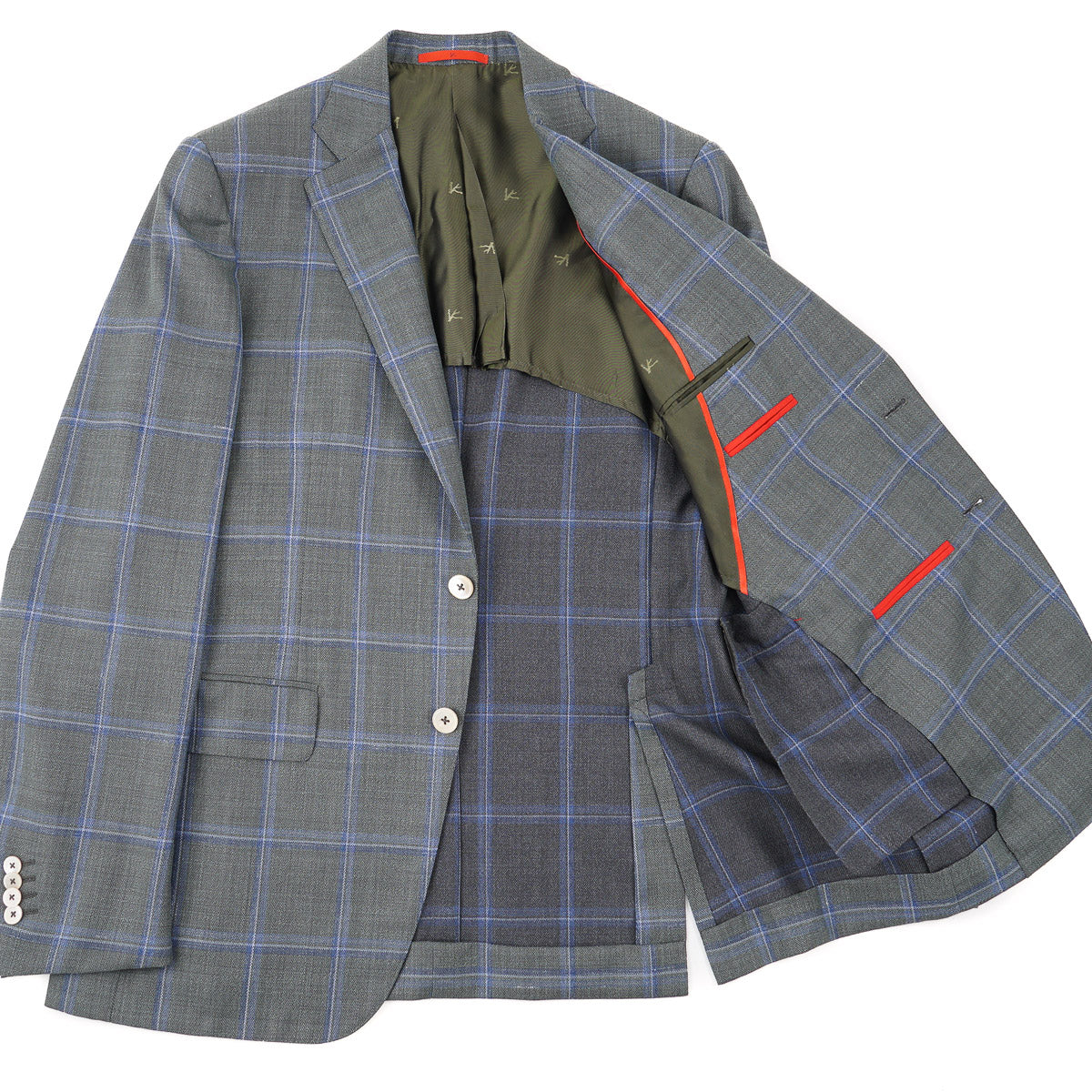 Isaia Tailored-Fit Wool Sport Coat - Top Shelf Apparel
