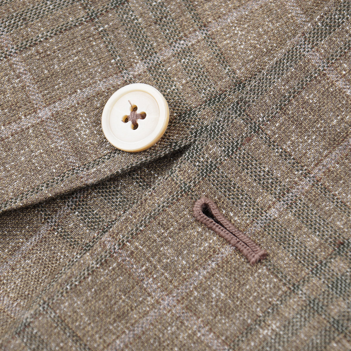 Isaia Woven Linen-Wool Sport Coat - Top Shelf Apparel