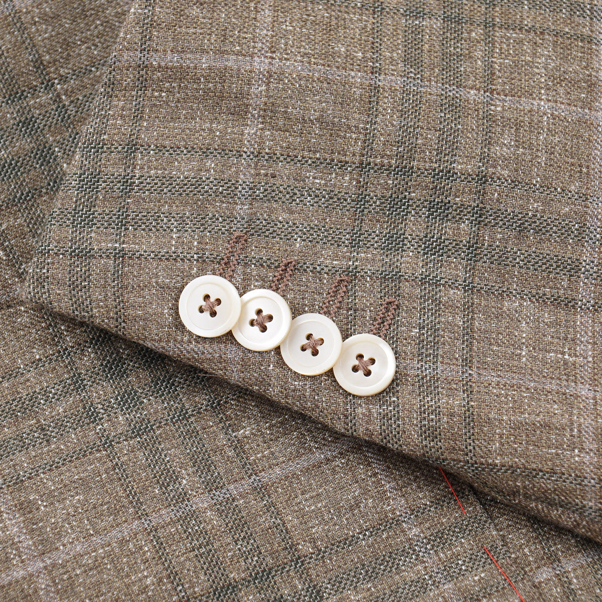 Isaia Woven Linen-Wool Sport Coat - Top Shelf Apparel