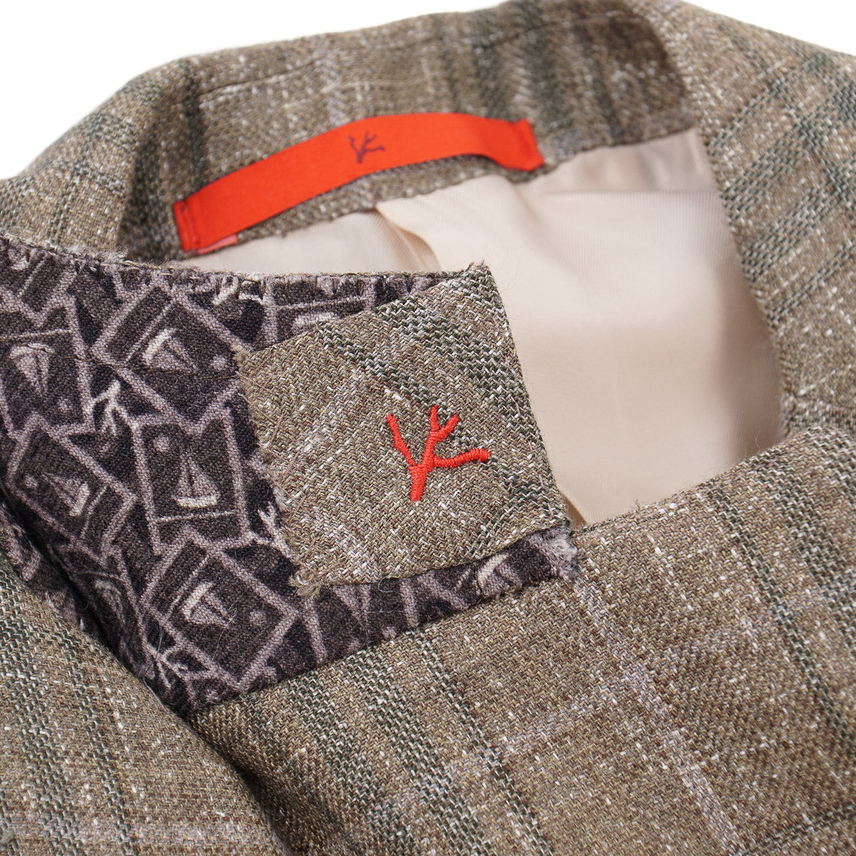 Isaia Woven Linen-Wool Sport Coat - Top Shelf Apparel