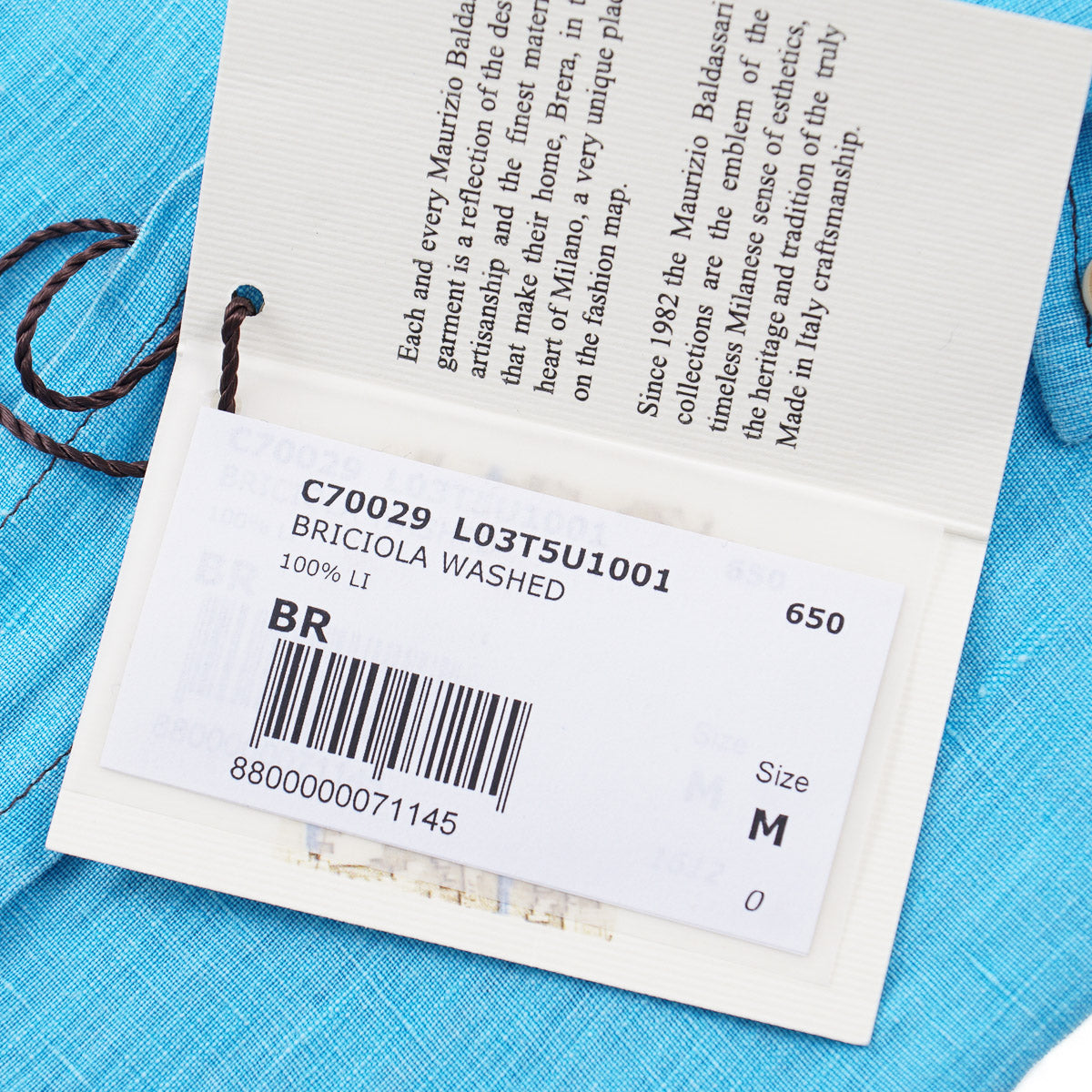 Maurizio Baldassari Washed Linen Shirt - Top Shelf Apparel