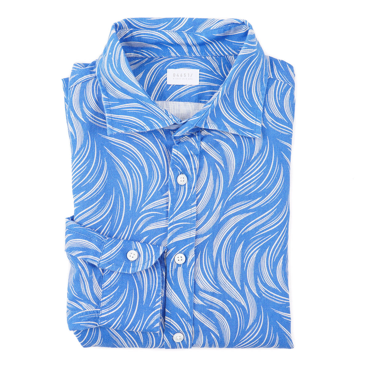 04651 / A Trip in a Bag Linen Wavy Shirt - Top Shelf Apparel