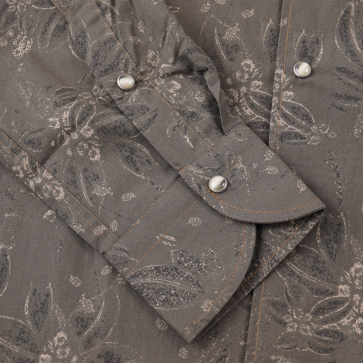 Maurizio Baldassari Snap-Front Cotton Shirt - Top Shelf Apparel