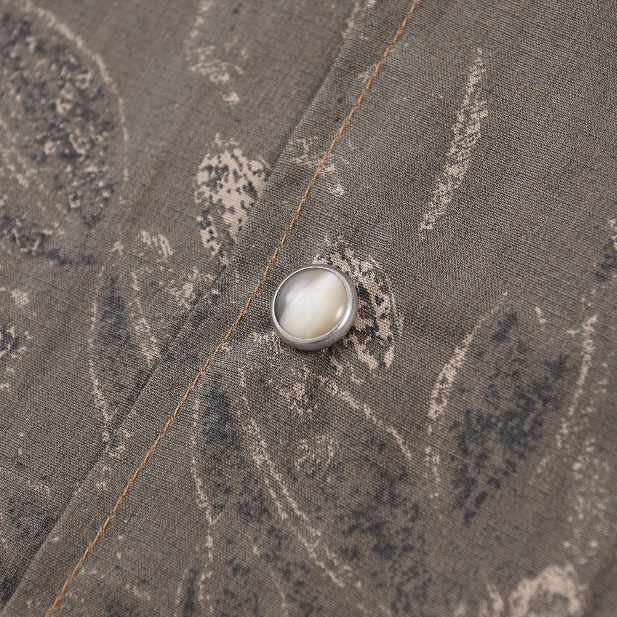 Maurizio Baldassari Snap-Front Cotton Shirt - Top Shelf Apparel