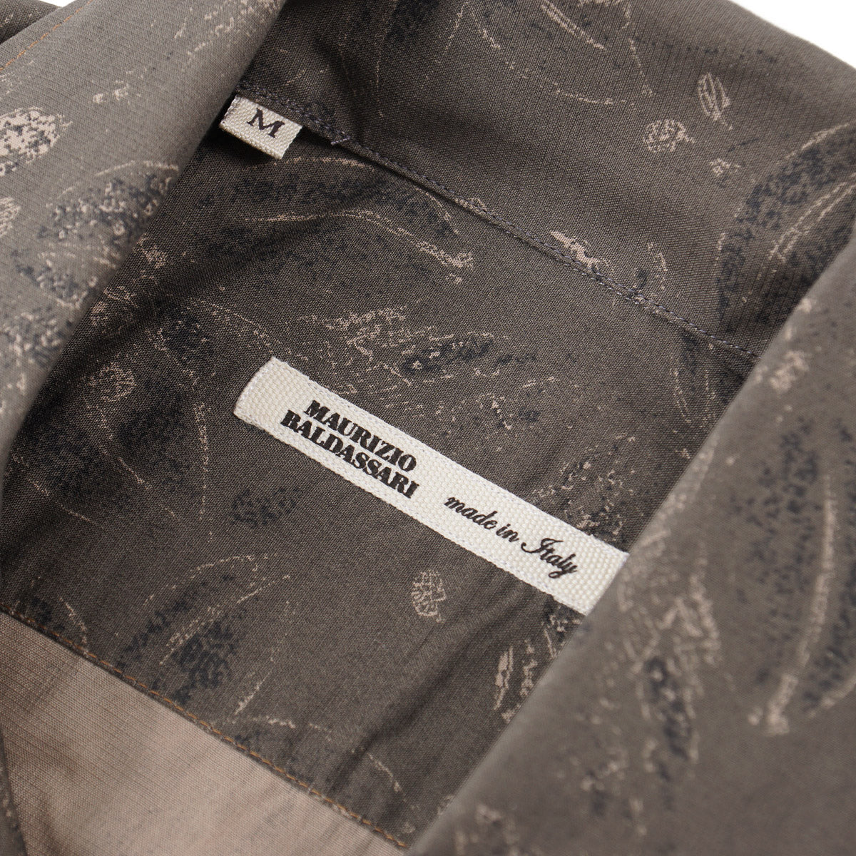 Maurizio Baldassari Snap-Front Cotton Shirt - Top Shelf Apparel