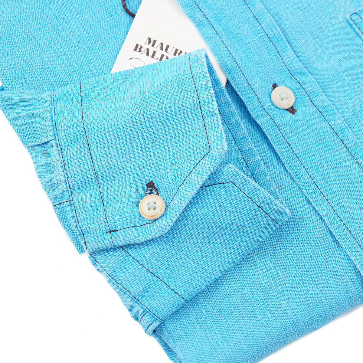 Maurizio Baldassari Washed Linen Shirt - Top Shelf Apparel