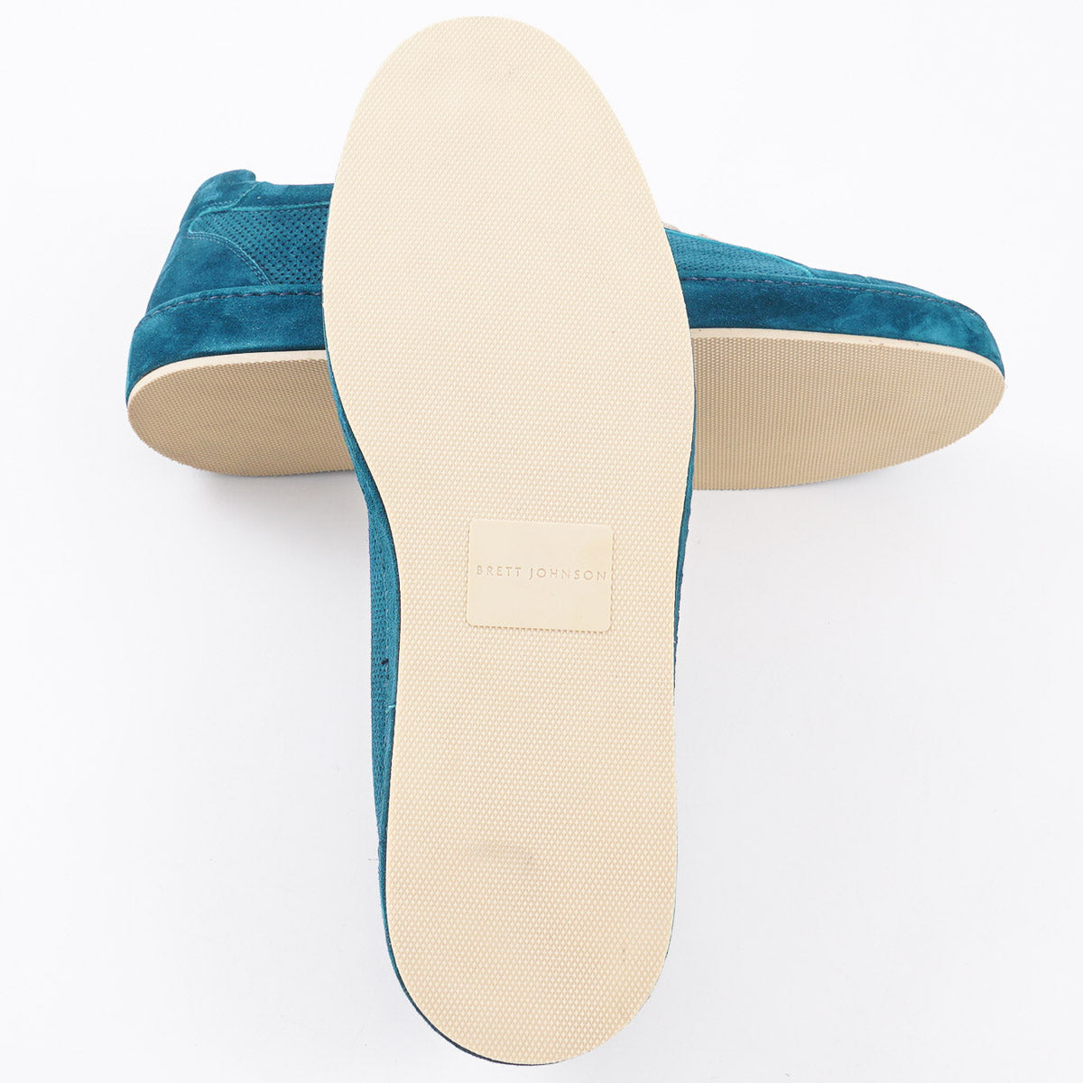 Brett Johnson Perforated Suede Sneakers