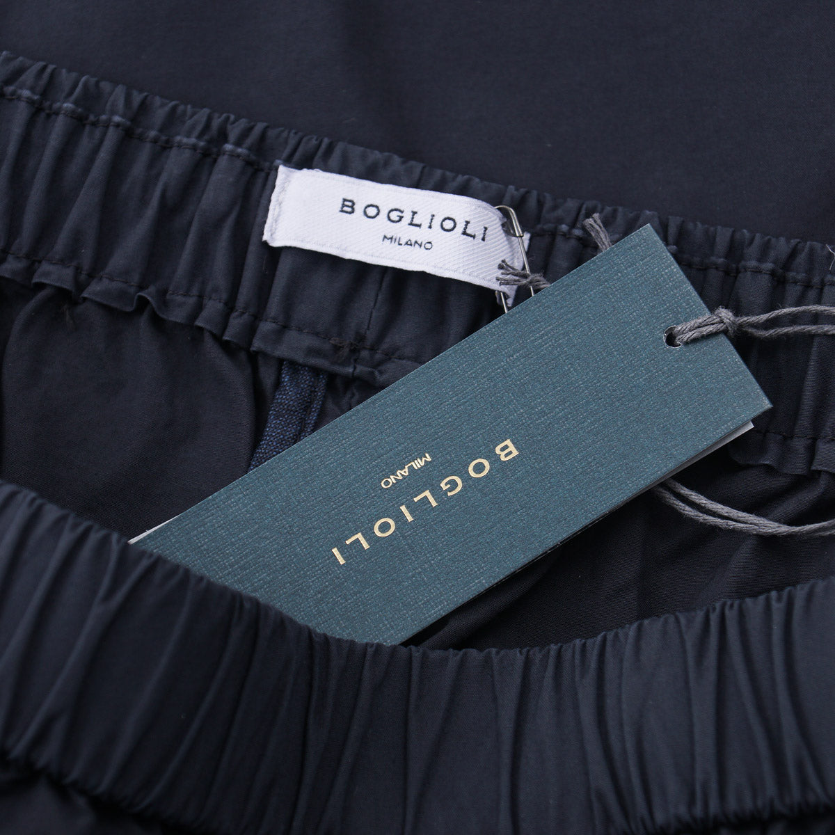 Boglioli Lightweight Cotton Drawstring Pants