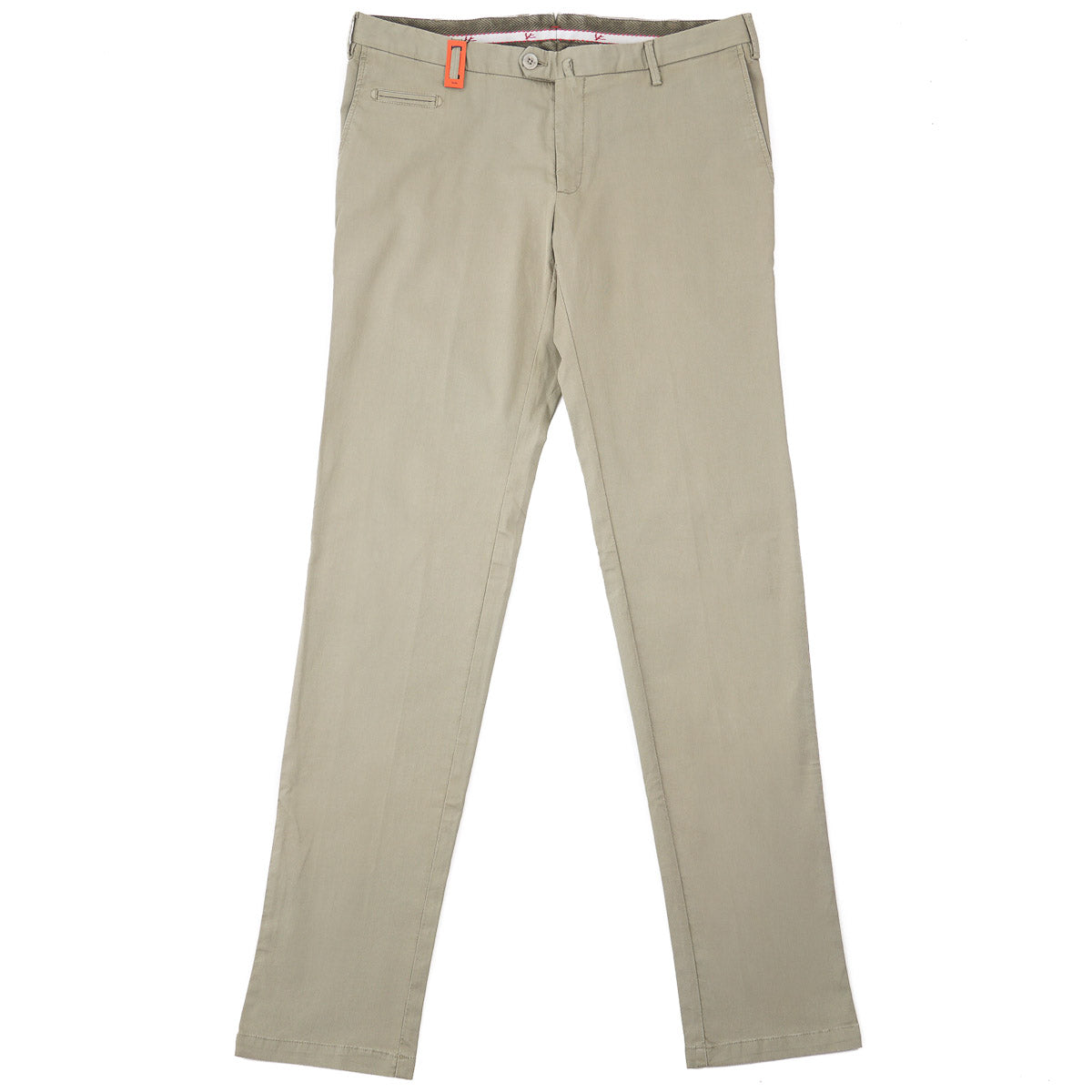 Isaia Slim-Fit Woven Cotton Chinos