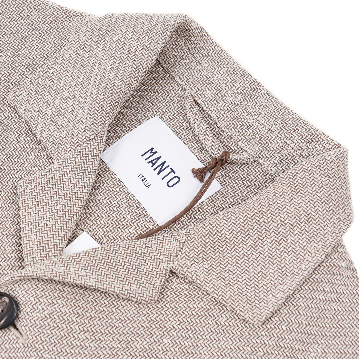 Manto Woven Silk-Linen-Cotton Jacket - Top Shelf Apparel