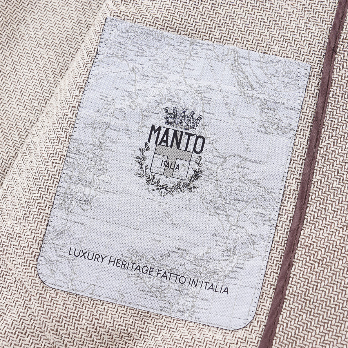 Manto Woven Silk-Linen-Cotton Jacket - Top Shelf Apparel