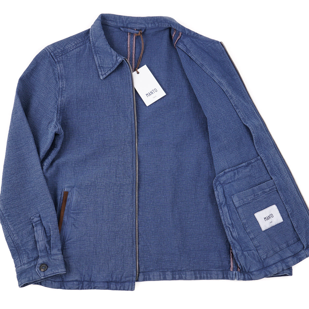 Manto 'Brenta' Woven Cotton Jacket - Top Shelf Apparel