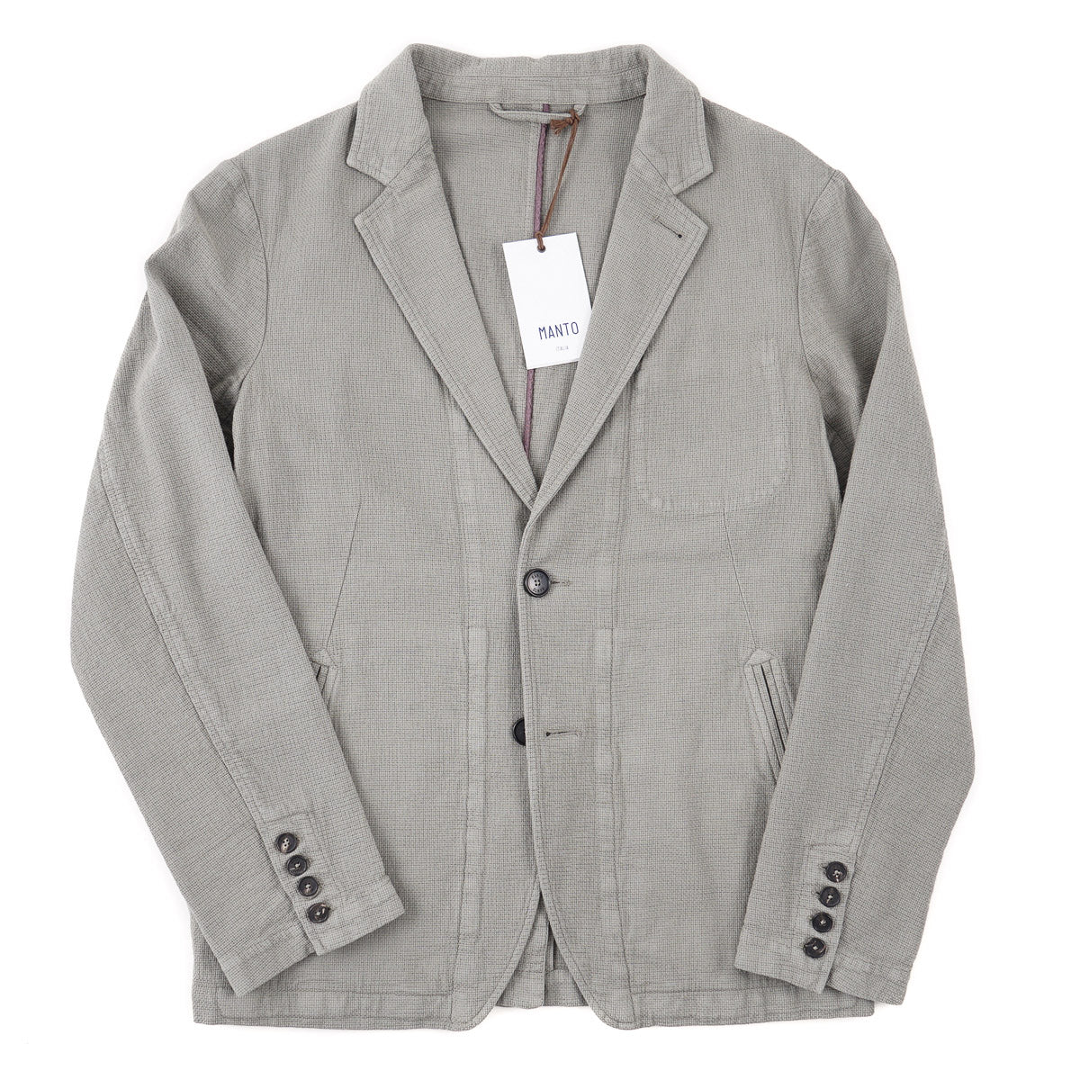 Manto Woven Cotton Travel Blazer - Top Shelf Apparel
